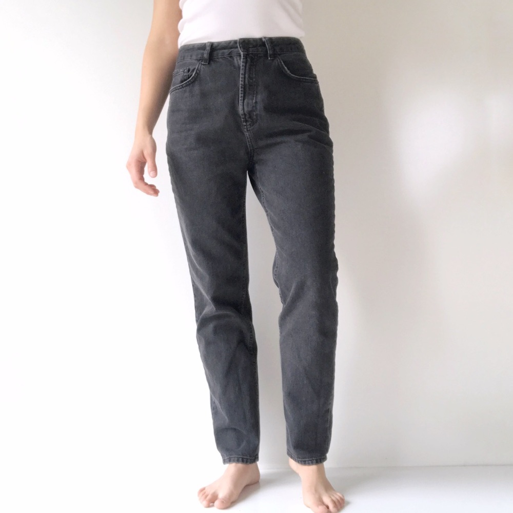 BDG Urban Outfitters Faded Black Mom Jeans